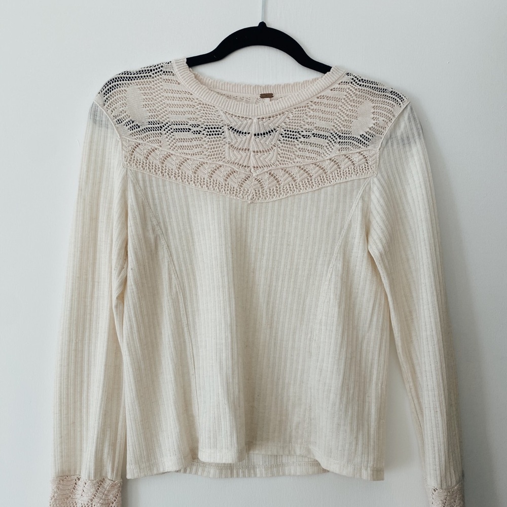 Free People Crochet Top